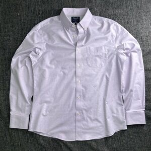 Charles Tyrwhitt Men's Light Purple Oxford Dress Shirt